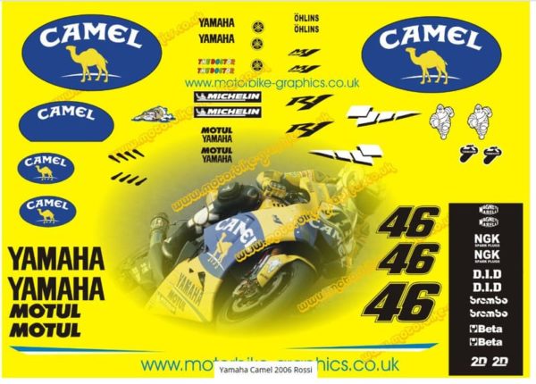 Yamaha Camel 2006 Rossi