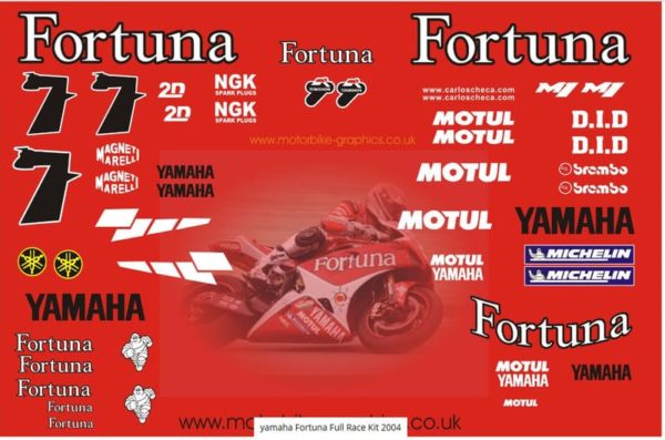 Yamaha Fortuna Full Race Kit 2004