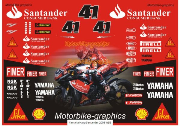 Yamaha Haga Santander 2008 WSB