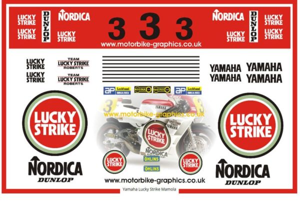 Yamaha Lucky Strike Mamola