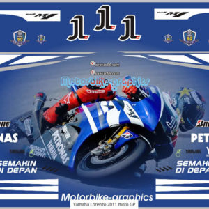 Yamaha Lorenzo 2011 moto GP