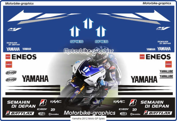 Yamaha 2012 Moto GP Spies