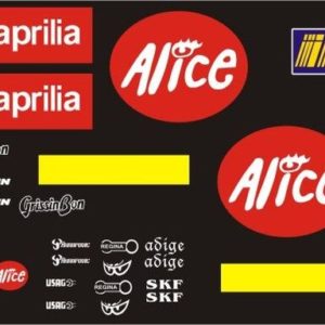 Aprilia Alice 2003 Race Decals