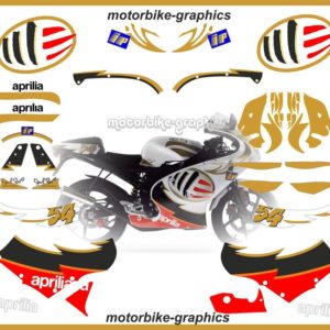 APRILIA Manuel Poggiali Full Decal Set RS50