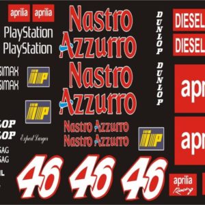 Aprilia Rossi Race Set