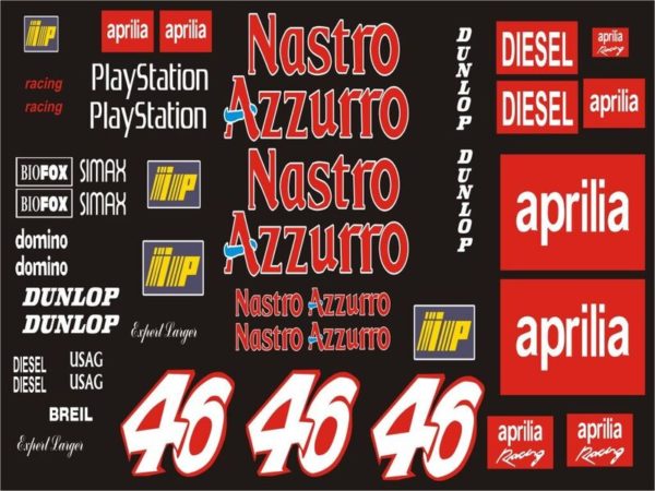 Aprilia Rossi Race Set