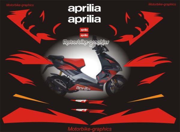 Aprilia Scooter SR50 Black