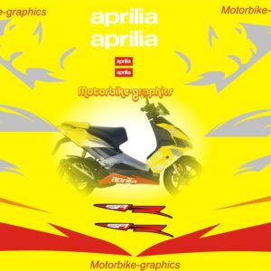 Aprilia Scooter SR50 Yellow