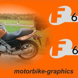 BMW F650 CS Decal Set