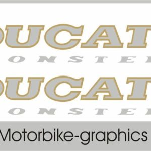 Ducati Monster Tank Decals