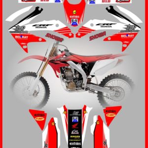 Honda C Reed #22 Team Graphics 2005-2006-2007-2008 CRF450R CRF450