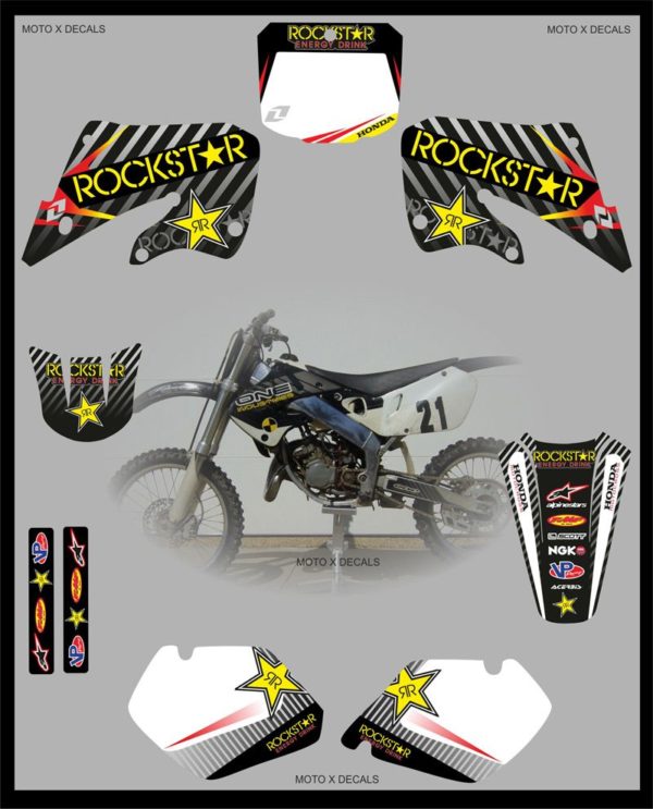 Honda CR125 1998-1999 Rockstar MOTO-X