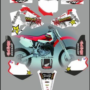 Honda CR80 1996-2002 Hart and Huntington Decals Moto-X Graphics HH2