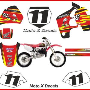 Honda CR 80 94 Moto-X Decal Set