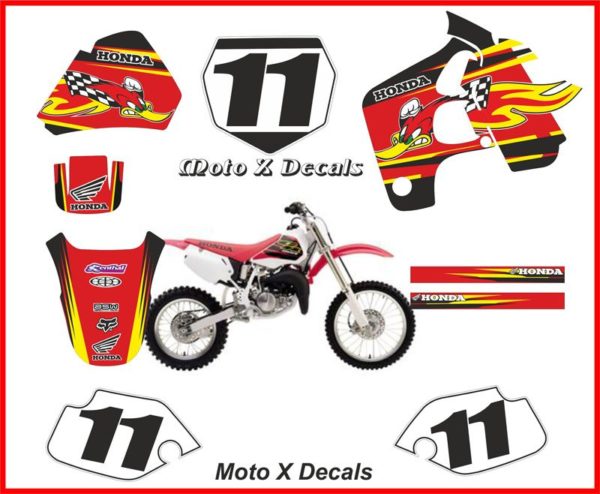 Honda CR 80 94 Moto-X Decal Set