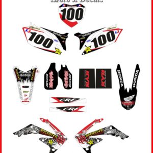 Honda CRF Hart & Huntington Moto-X Full Decal Graphics Set