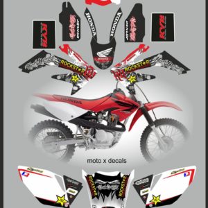 Honda CRF250 2006-2009 Hart Huntington Moto X Full Decals Set