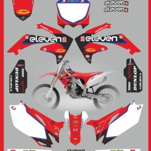 Honda Eleven Ten Mods Graphics CRF250R 10-13 CRF450R 2009-2012