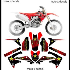 Honda Team Rockstar Graphics 2010-11-12 CRFR & CRF450r 2009-10-11-12