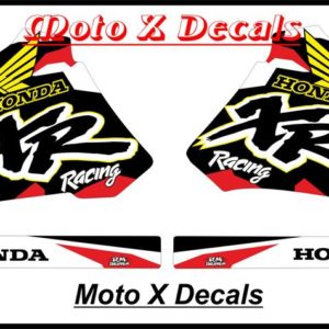 Honda XR Universal Fit Moto X Decals Stickers Graphics