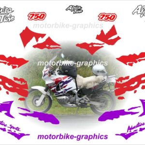 Honda Africa Twin 750 RD 07 Decal Set