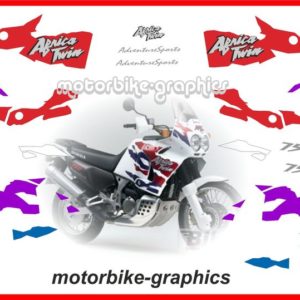 Honda Africa Twin 750 XRV 1996-2002 Full Decal Set