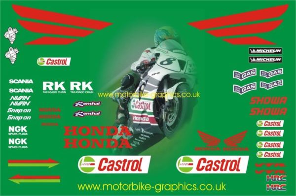 Honda Castrol WSB 2001