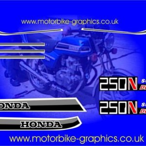 Honda CB250N Decals Graphics Stickers