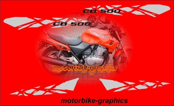 Honda CB 500 Decal Graphics Sticker Set