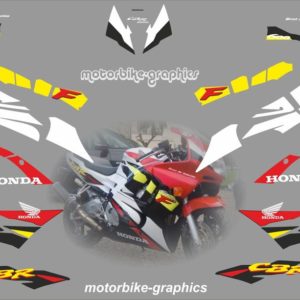 Honda CBR 600 F 1995-96 Full Decal Graphics Set