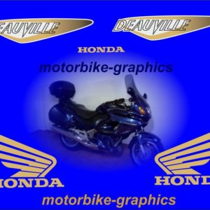 Honda Deauville Decals Graphics Stickers