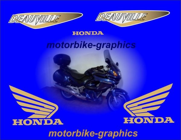 Honda Deauville Decals Graphics Stickers