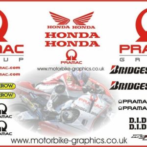 Honda Pramac Race Rep Decals