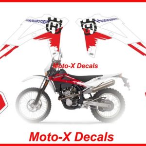 Husqvarna 2009 TXC 450 Red Decal Set