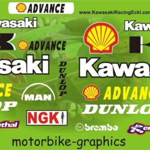 Kawasaki Race Shell New