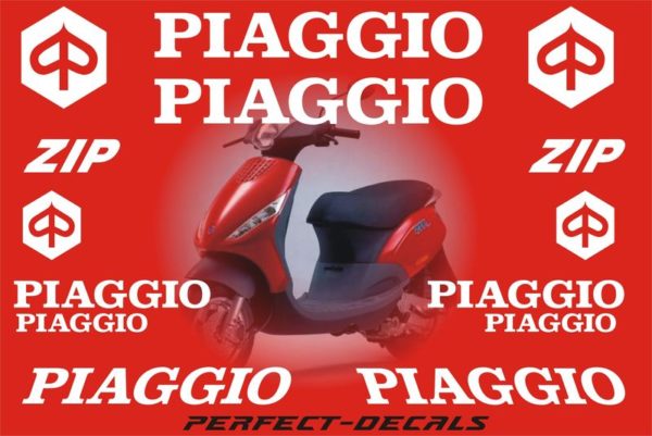 Piaggio Scooter Decal Set