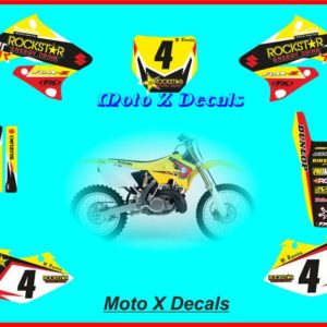 Suzuki RMZ250 2004-2006 Rockstar Decal Moto-X Set