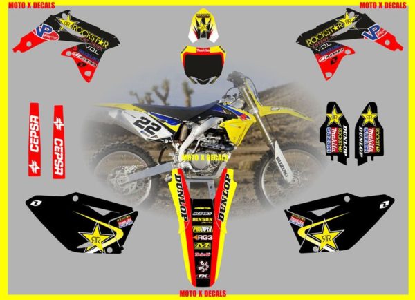 Suzuki RMZ450 2008-2012 Rockstar