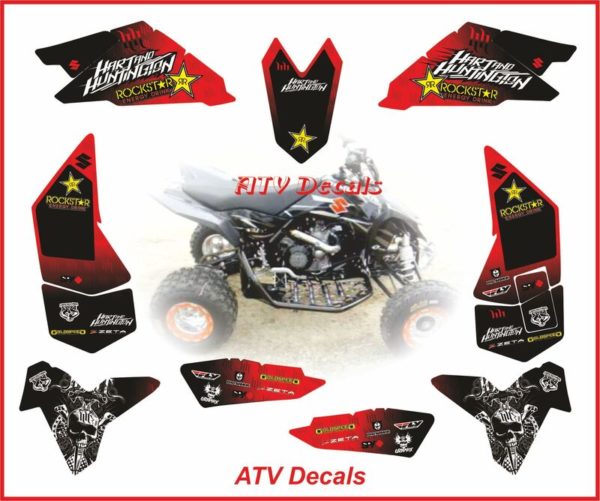 Suzuki LTR Hart & Huntington Decals Graphics