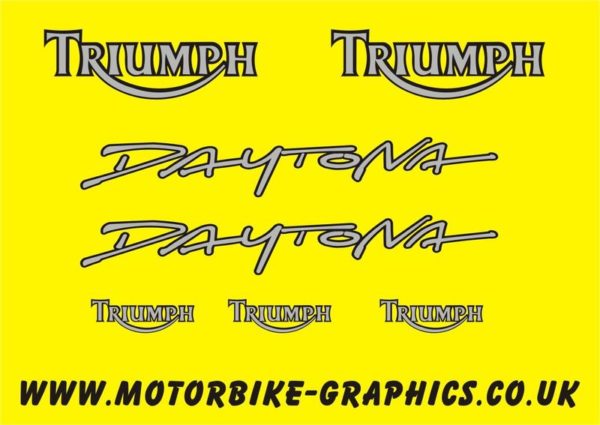 Triumph Daytona Decal Set