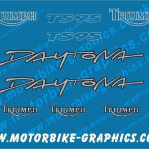 Daytona T595 Decals Stickers