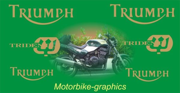 Triumph Trident Decals Graphics