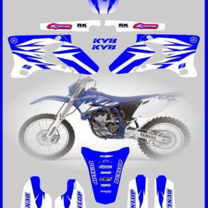 Yamaha Full Graphics Kit WR250f-WR450f 2005-2006 Moto-X Decals Stickers