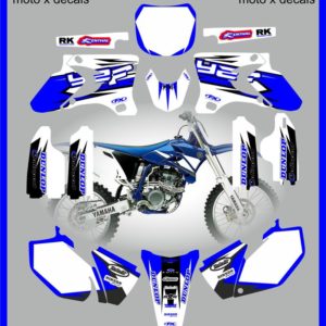 Yamaha Team Graphics Wht Backgrounds yz250f-yz450f-yz250-yzf 03-04-05