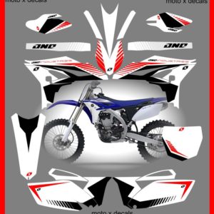 Yamaha Team Graphics YZ250f-YZF250 2010-2013 Decals Stickers