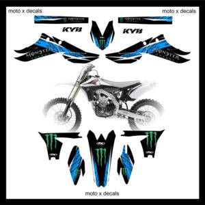 Yamaha Team Graphics yz450f-yzf450 2010-2011-2012-2013