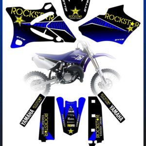 Yamaha Team Rockstar Graphics YZ85 Decals Stickers