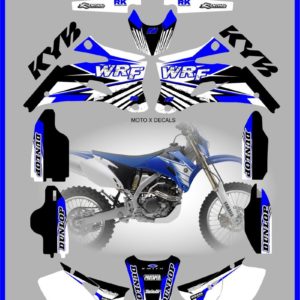 Yamaha-Team WR250F-WR450F 2007-2008-2009 Graphics Stickers Decals Kit