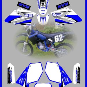 Yamaha YZ125-YZ250 Full Decals Stickers Graphics Moto-X