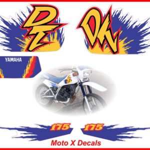 Yamaha DT175 Decal Sticker Graphic Set